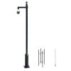 Security Pole, Universal Metal Monitoring Rod with Mounting Holder for Surveillance Camera, Ideal for Residential and Factory Use view 1