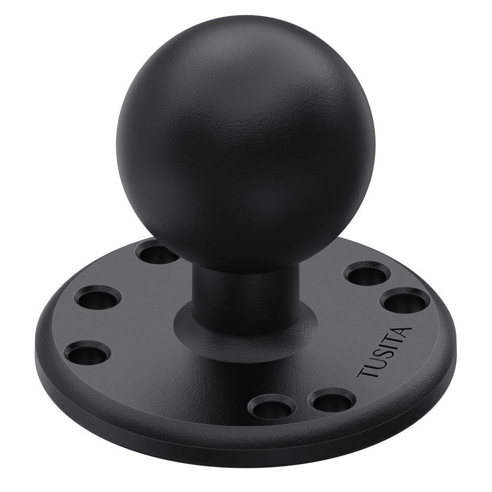 TUSITA Round Plate with Ball 1.5" - C Size