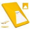 STARGEAR Starlink Mini Case, Starlink Mini Protective Cover Liquid Silicone Case for Starlink Satellite Dish, Accessories for Starlinks Portable Full Cover Shell with Black Sticker, Safety Yellow view 1