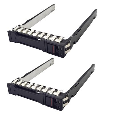 2-Pcs 2.5" Hard Drive Caddy P22892-001 Compatible for HP Proliant ML350 Gen10/G10 Plus V2 Server DL385 DL325 DL380 DL360 DL365 DL345 G11,SSD Mounting Bracket