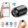 Indoor Security Camera, Wireless Camera Hidden Spy Camera for Home Use, HD Mini WiFi Security Camera with Night Vision, Remote Viewing by Mobile App for Home & Office (Camera+64G) view 2