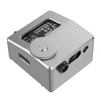 SICWEDIM Camera Light Meter, Photography Set-top Reflection Light Meter, Real Time Metering Tool, with Hot/Cold Shoe Fixing, Real-time Metering/Range Measurement Tool (Silver)