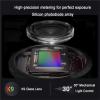 SICWEDIM Camera Light Meter, Photography Set-top Reflection Light Meter, Real Time Metering Tool, with Hot/Cold Shoe Fixing, Real-time Metering/Range Measurement Tool (Silver) view 3