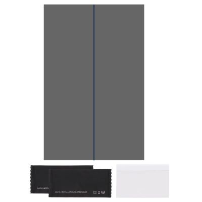 uxcell Polarized Film, 7" Adhesive Polarized Sheets Linear Polarizing Filter with Cleaning Kit Scraper for LCD Screen Repair Physics Education, 90 Degree