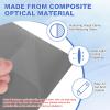 uxcell Polarized Film, 7" Adhesive Polarized Sheets Linear Polarizing Filter with Cleaning Kit Scraper for LCD Screen Repair Physics Education, 90 Degree view 3