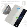 WsfKx for Samsung Galaxy Tab S10 FE 10.9" (SM-X520/X526B/X528U) 2025 Case Detachable Magnetic Cover Slim Protective Shockproof Case,Transparent Back Shell Slim Stand Cover(Grey) view 3