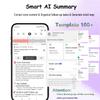 LemoVoz 64GB AI Voice Recorder,Transcription, Mind Map, Magnetic Ultra-Slim, APP Control, AI Dictation Machine Note Taker with 152 Languages Supported for Lectures,Meetings,interviews view 4