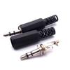 10 x 3.5mm Stereo Plugs Audio Speaker Connectors,Dual-Channel Plastic Headphone Connector Stereo Audio Male Plug Adaptor view 2