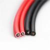 100M 6mm2 Photovoltaic Cable Solar Power Cable Wire/TUV Cable for PV Panels Connection Red Black XLPE Jacket(Black) view 4
