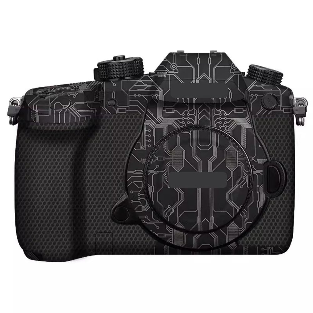 GH5 Camera Cover Skin Sticker for Panasonic Lumix GH5 Anti-Scratch Protector Film Skin Protective Decoration and Wear Resistance(Circuit Titanium)