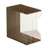 Clear Acrylic Vinyl Records Storage Box CD Display Holder Organizer Shelf Cabinet Storage Box for Countertop view 1