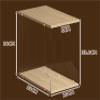 Clear Acrylic Vinyl Records Storage Box CD Display Holder Organizer Shelf Cabinet Storage Box for Countertop view 2
