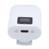 Camera Flash with Universal Hot Shoe, Portable 5600K 8 Level Brightness, USB - C Rechargeable for Digital Cameras - High Speed Output, Compact Design, Easy Operation (White) view 4