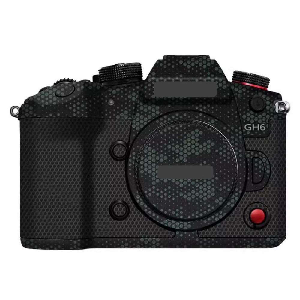 GH6 Anti-Scratch Camera Cover Skin Sticker for Panasonic Lumix GH6 Protector Vinyl Film Skin Protective Decoration(Mamba Green)