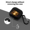 Bluetooth Earphone Case Shockproof Protective Cases Shiny Mushroom Fairies Earphone Cover Support Wireless Charging with Keychain view 3