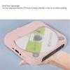 Zopsc Portable CD Player with Bluetooth 5.3, Rechargeable Music Player with USB AUX Input, Compact and Lightweight, 12H Playback, for Home Car Travel Use view 3
