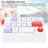 GOWENIC Mechanical Number Pad, 19 Keys Hot Swappable Macro Programmable Numeric Keypad with Joystick Control, for PC Laptop Gaming Drawing Video Editing (White) view 4