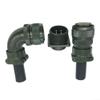 3108 1810S Aviation Connector 4 Pin Set at 90 Degrees for Motor Applications (90 degrees 4pin 1set) view 1