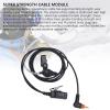 Zopsc 2 Way Radio Earpiece with Microphone, G Shape Ear Hanger, Noise Cancelling, PTT Key, Compatible with SL Series TLK100 Radios, for Security and Event Staff view 4
