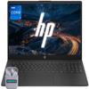 HP 15.6 Business Laptop Computer, Windows 11 Laptop 40GB RAM 2TB SSD, Intel Core i7-1355U (10-Core) Processor, Numeric Keypad, Camera Privacy Shutter, HDMI, SageNova Earphones, Jet Black view 1