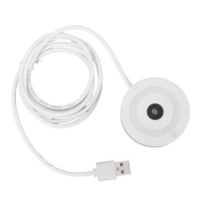 Gugxiom Hello USB Fingerprint Reader for Win 10 11, 0.5s 360 Touch, PC Laptop Secure Login, Stores 10 Prints, Portable Scanner with 1.5m Cable