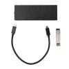 Serounder 10G Ethernet Adapter, 10Gbps Thunderbolt Type - C USB4 Network Card SFP Optical Interface Aluminum Alloy Housing High Speed Plug and Play Compatibility with 3 Systems view 4