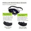 Fe Carrying Pouch for Khronos Ecosystem | Waterproof 5L Camera Accessory Bag | Multi-Mount Waist & Chest Design | Durable Travel Pouch for Filmmakers | Secure Storage with SBS Zippers  Gray view 2