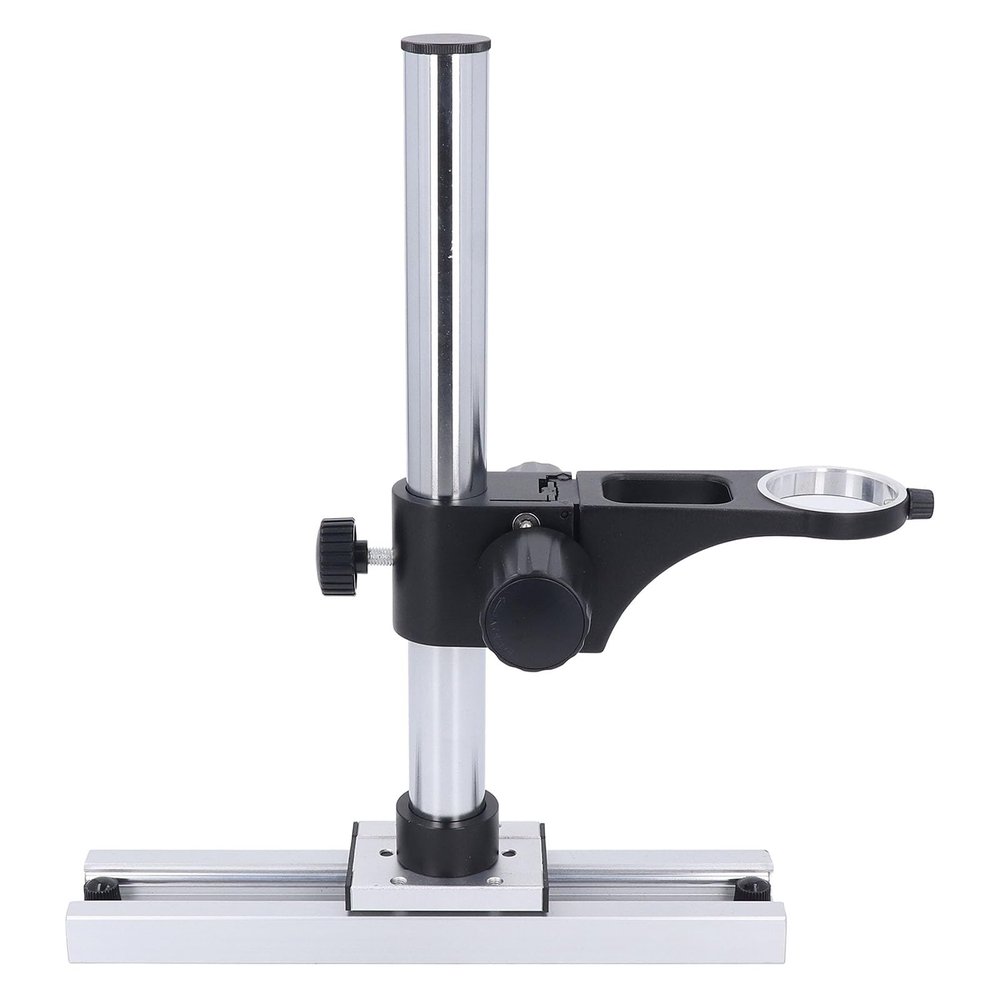 Hilitand Microscope Slide Rail Track Stand Holder for Microscope Slide Rail Track 32mm Diameter 300mm Height for Camera Lab