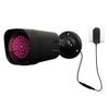 (850nm 40-LEDs) IR Illuminator Light, 850nm Infrared Floodlight with 100 Wide Angle & Motion Sensor, 50FT Long Range for Night Vision, IP66 Waterproof for Outdoor Security Camera, 1-Pack (Black) view 1