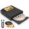Multi-Function Media DVD Recorder with LCD Display, AV and HDMI Inputs, Black view 1
