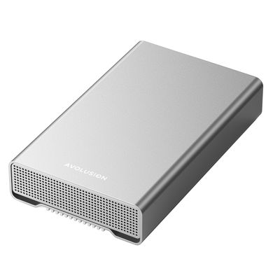 Avolusion PRO-G2 20TB USB 3.2 Gen 2 (10Gbps) USB-C External Hard Drive for Windows/MacOS (Silver)