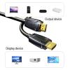 JINPIAOPIAO HDMI2.0 Cable 4K60Hz Video Cord 18Gbps Transfer for TVs Computer Projectors Gaming Consoles Visuals view 2