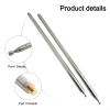 2PCS 5.6M 201 Stainless Steel Telescopic Whip Antenna For HF Radio, Compatible With DIY Shortwave For Yagi For GP Antenna, 14-Section Pull Rod With M10 Thread view 4