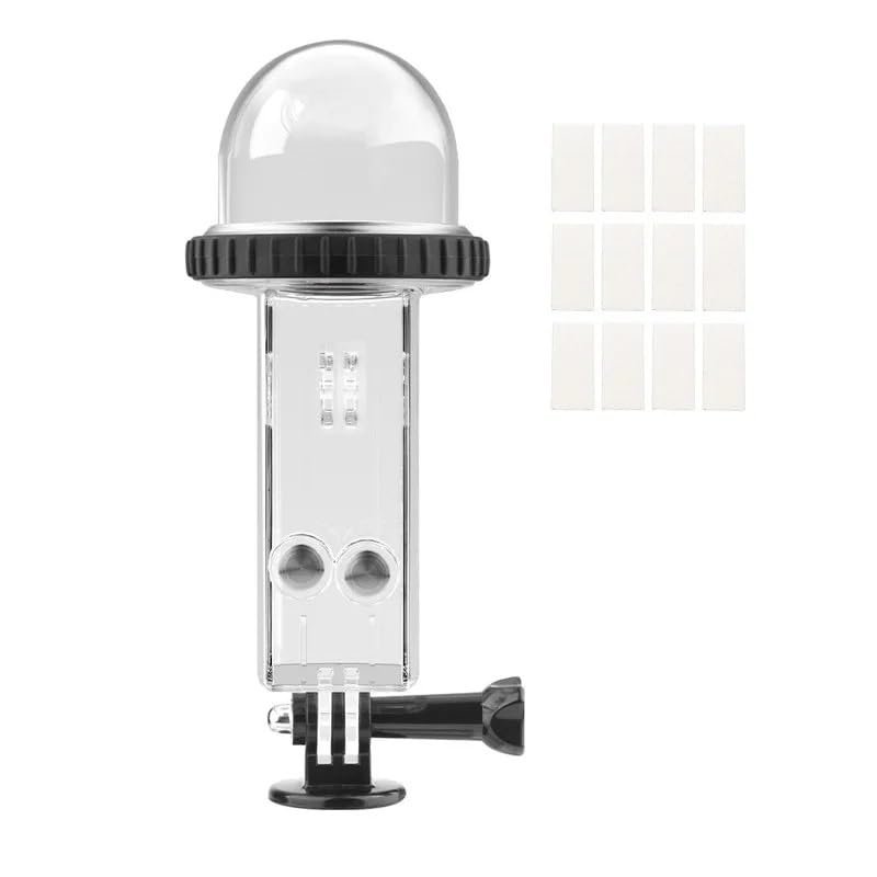Chuhals for 40M Waterproof Case Diving Shoot Video Housing Protection Cover Selfie Stick Buoyancy Holder for DJI for Osmo for Pocket 3 Gimbal Camera(Without Buoyancy Rod)