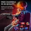 2026 Upgraded Indoor TV Antenna, 3600+ Miles Range HD Digital Antenna for Smart TV, Strongest with Amplified Signal Booster Supports 4K 8K 1080p All TVs- 38FT Coaxial Cable for Local Channels view 4