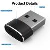 3 Pack USB to USB C Adapter for, Type-C Female to A Male Charger Converter, USB C Adapter for iPhone 17 16 Pro Max 15, iWatch 11 10 Se Ultra 3, iPad, Samsung Galaxy S25 S24, Google Pixel 10 9 (Black) view 2