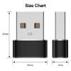 3 Pack USB to USB C Adapter for, Type-C Female to A Male Charger Converter, USB C Adapter for iPhone 17 16 Pro Max 15, iWatch 11 10 Se Ultra 3, iPad, Samsung Galaxy S25 S24, Google Pixel 10 9 (Black) view 3