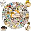 100 Pcs Motivational Stickers,Emotional Support Animal Stickers for Water Bottles,Scrapbooking Sticker view 1