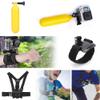 12 in 1 Action Camera Accessory Kit | Chest Mount/Cycling Handlebar/Selfie Stick Mount | Universal Action Camera Tool Set for Sports Recording | Portable Camera Mounting Gear view 3