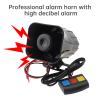 DriSentri Car Alarm Siren, 12V 30W Motorcycle Horn Alarm Warning Siren Horn 115db 3 Sound Loud Speaker for Car/Motorcycle view 3