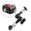 RSHuiOUXX 6Inch Adjustable Bracket Arm Monitor Mount with Clamp Ball Head Adapter for DSLR Cameras LED Lights Filmmaking Accessories view 4
