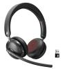 Dytole Wireless Headset with Mic for Work, Bluetooth 5.3 Headset with Noise Cancelling, Wireless Headphones with Mic & USB Dongle, 65H & Mute, Ideal for PC/Call Center/Computer/Laptop/Study view 1