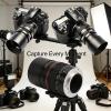 135mm F2.8 Fixed Focus Lens, Full Frame Multicoated Optical Glass for DSLR Cameras - Large Aperture for Low Light, Manual Focus, Portrait and Landscape Photography view 3