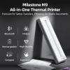 TATOPRT Milestone M9 Professional Tattoo Stencil Printer, Upgraded 2-in-1 Wireless Bluetooth Portable Thermal Printer for Tattoo Stencils & Documents Compatible with Phone/Tablet/PC view 2