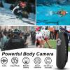 Tkiplay Mini Body Camera with Audio and Video Recording, HD 1080P Bodycam, Small Personal Police Body Cam, Clip on Wearable POV Camera with 32G SD Card, Motion Detection, Loop Record view 3