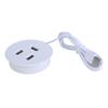 3 Port USB Desktop Embedded Charging Adapter for 3 Hubs Computer Desk Splitter Charging Cable Management PC view 4