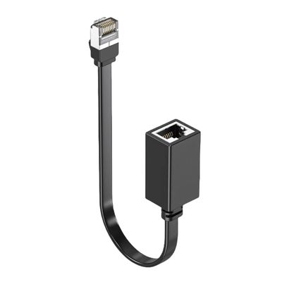 Right Angled Ethernet Cable 90 Degree Cat7 Ethernet Cable 10Gbps 10G Gigabit Internet Networking Cords for PC