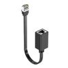 Right Angled Ethernet Cable 90 Degree Cat7 Ethernet Cable 10Gbps 10G Gigabit Internet Networking Cords for PC view 1