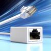 Right Angled Ethernet Cable 90 Degree Cat7 Ethernet Cable 10Gbps 10G Gigabit Internet Networking Cords for PC view 4