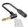 1/4inch Extension Cable 6.35mm 1/4" TRS Male to Female Stereo Adapters Headphones Guitar Extension Male to view 2